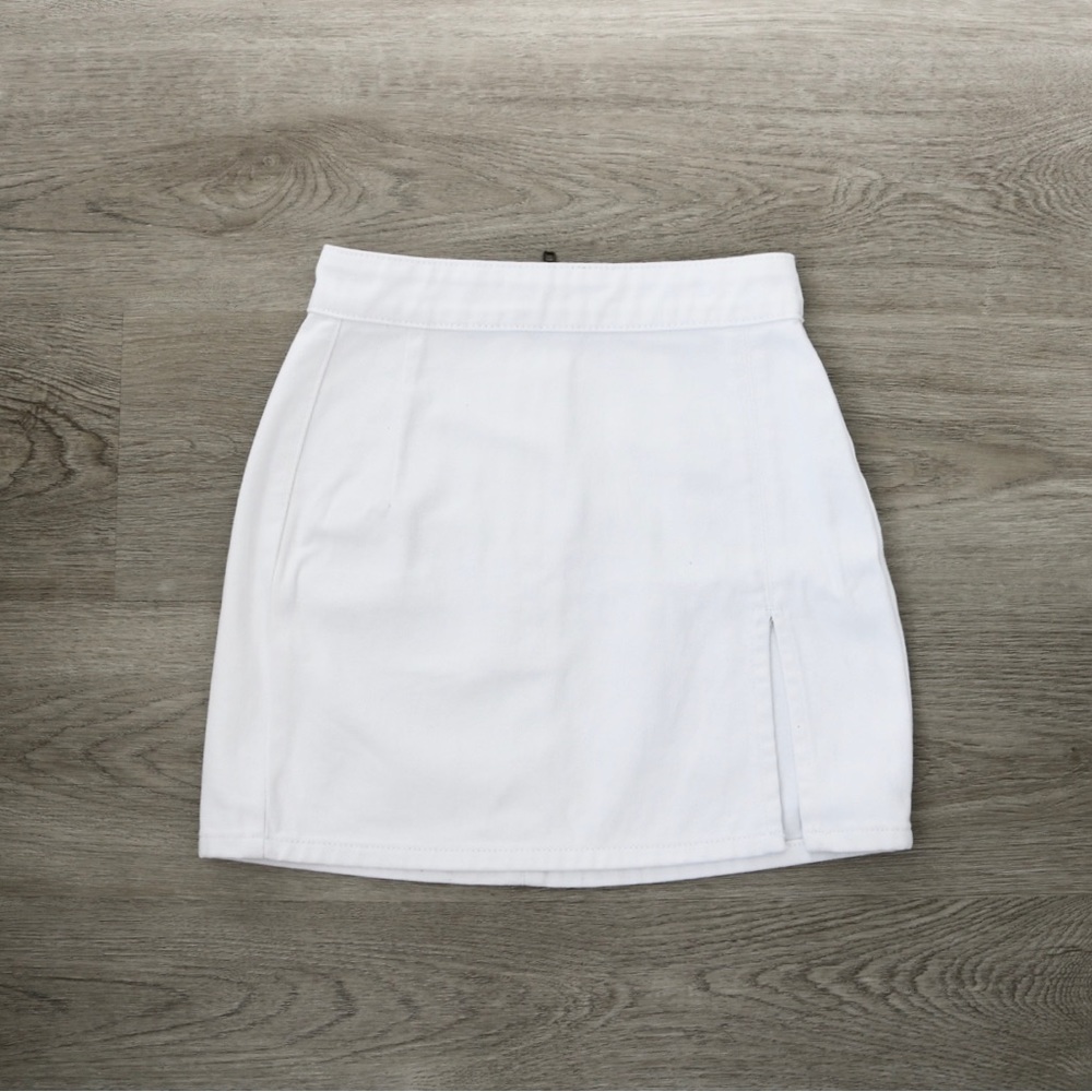 Princess Polly White Lola Mini Skirt 🤍